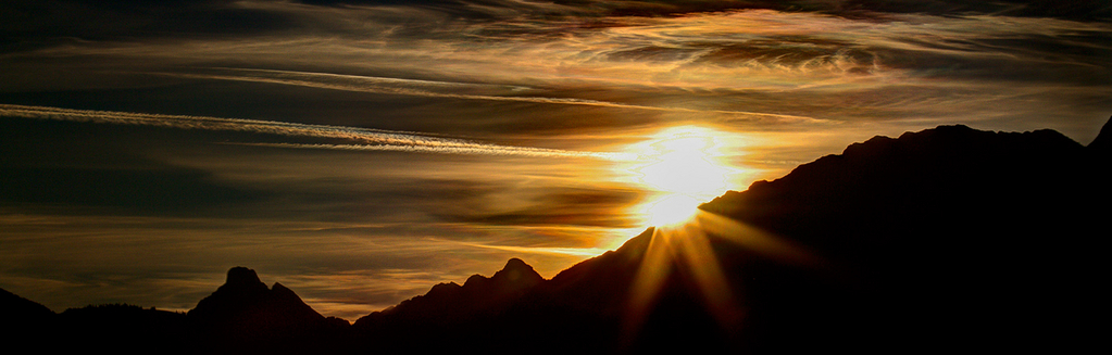 AllgÃ¤uer Alpen - Sonnenaufgang
